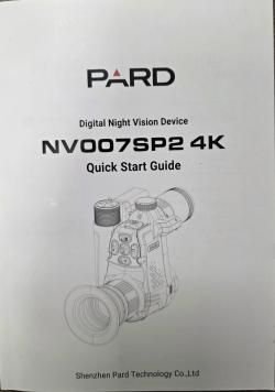 Цифровая насадка на оптический прицел PARD NV007 SP2 4K