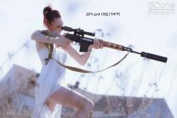 ДТК калибр 7.62, карабин (СВД). Тигр укороченная модель разборный