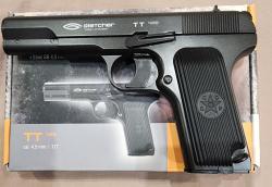 Пневматические пистолеты Gletcher ТТ NBB, Gletcher ПМ, Crosman C41- вальтер  