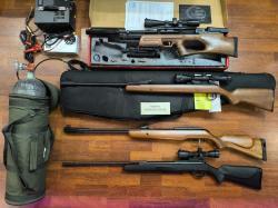 Diana 350 / Gamo CFR Whisper Royal / Diana 31 / KRAL Puncher 