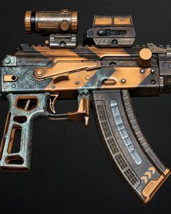 КАЛАШНИКОВ TR-3 (АК-15) 7,62×39   Tactical Colors  Уникальный