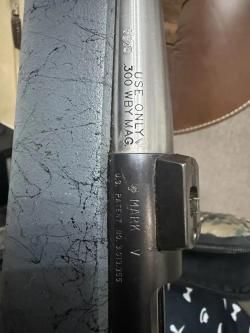 Карабин WEATHERBY MARK 5 кал 300 WBY MAG