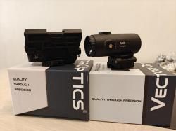 Комплект коллиматор+магнифер Vector Optics Новый