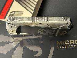 НОЖ Microtech 158-3SA Exocet D/E - Sandtrooper