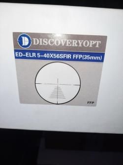 Оптический прицел DISCOVERY ED-ELR 5-40х56 SFIR FFP