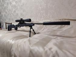 ORSIS 120 (.308 Win) в ложе Mastergun + сошки Atlas + банка БРТ