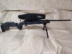 ORSIS 120 (.308 Win) в ложе Mastergun + сошки Atlas + банка БРТ