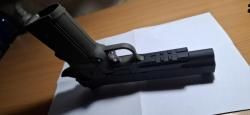 Пистолет пневм KP-05.GAS M1911 COLT GBB Hi-Capa 6" GAS ODG (KJW)