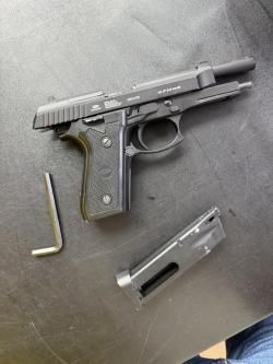 Пневматический пистолет Gletcher BRT 92FS Auto (Beretta 92)
