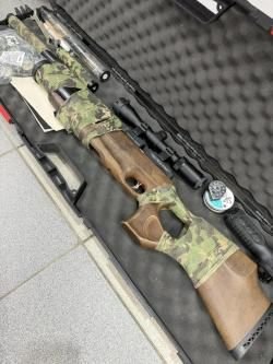Пневматическое Винтовка PCP Kral Puncher Maxi 3 Auto 6.35 mm + Компрес. выс. давления