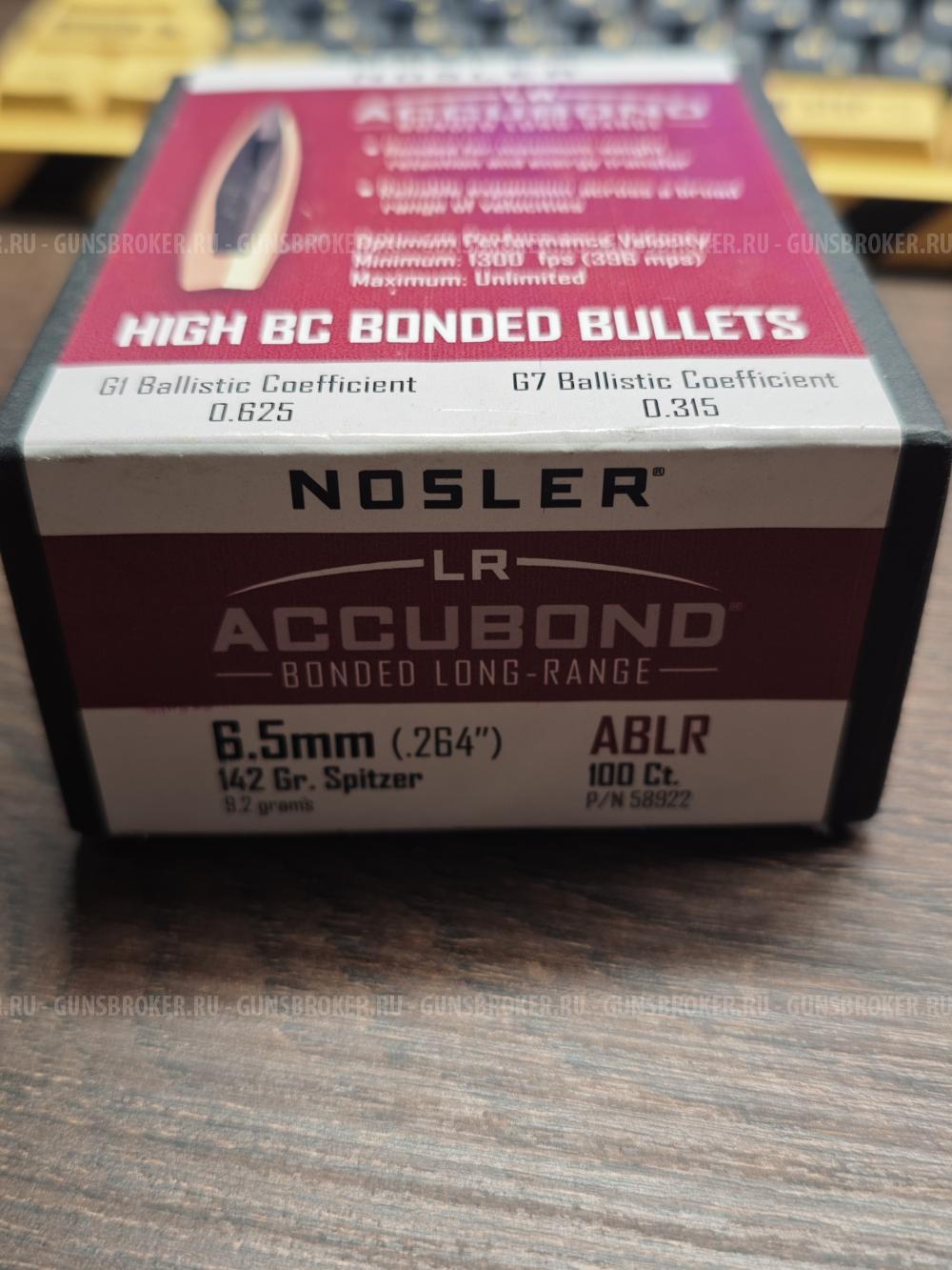 6.5 creedmoor Nosler Accubond 