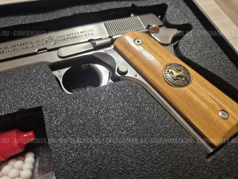 AQK Пневматический пистолет COLT 1911 6мм.