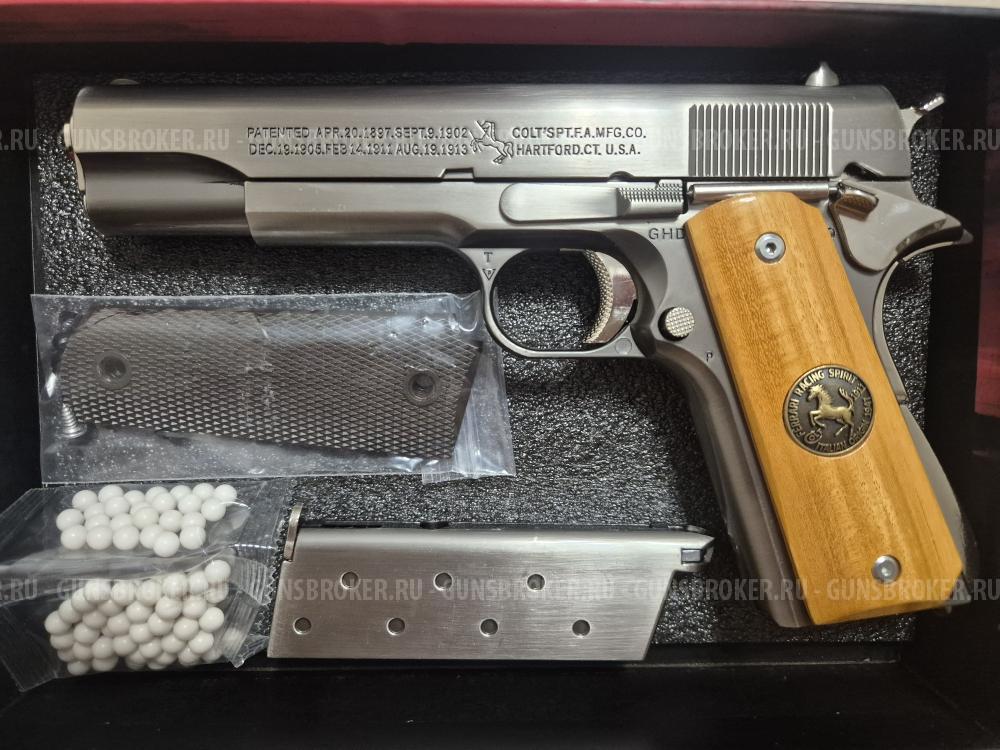 AQK Пневматический пистолет COLT 1911 6мм.