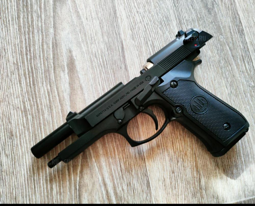 AQK Пневматический пистолет Беретта M92 F 6мм.