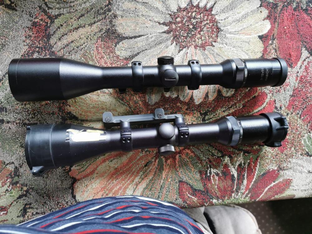 BLASER R93 два ствола 8*68S и 223REM и 2 прицела Svarovski