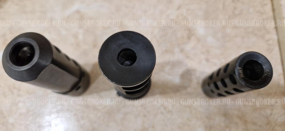 ДТК АК/АКМ резьба 14/1 L,. 15×1 Лось,Сайга., есть 16×1 на Орсис.