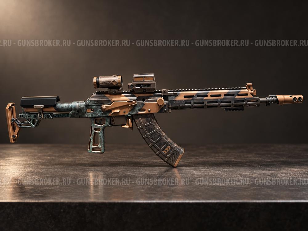 КАЛАШНИКОВ TR-3 (АК-15) 7,62×39   Tactical Colors  Уникальный