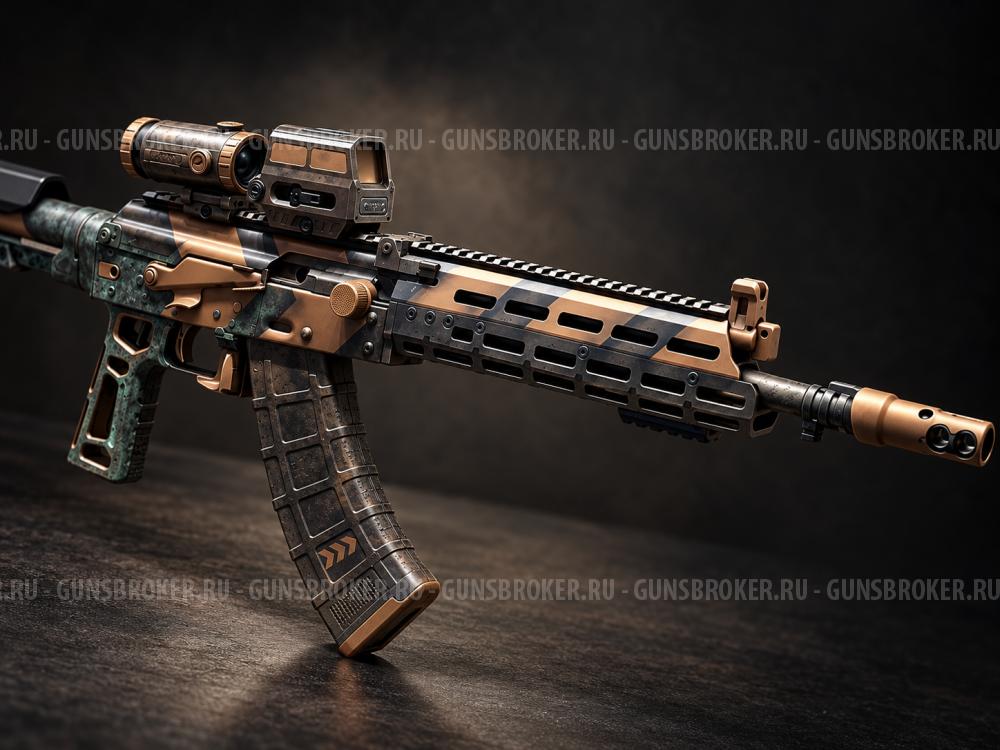КАЛАШНИКОВ TR-3 (АК-15) 7,62×39   Tactical Colors  Уникальный
