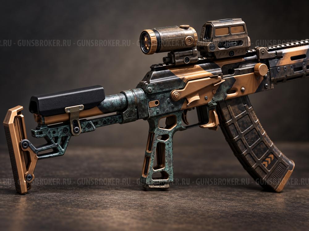 КАЛАШНИКОВ TR-3 (АК-15) 7,62×39   Tactical Colors  Уникальный