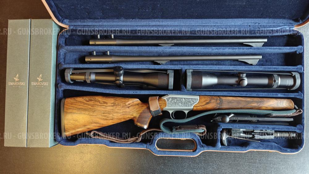 карабин Blaser r93 в двух стволах : 30-06+ доп cal. 223 Rem