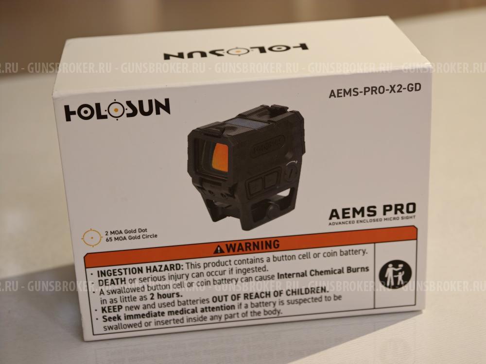 Коллиматорный прицел Holosun AEMS PRO X2 GD
