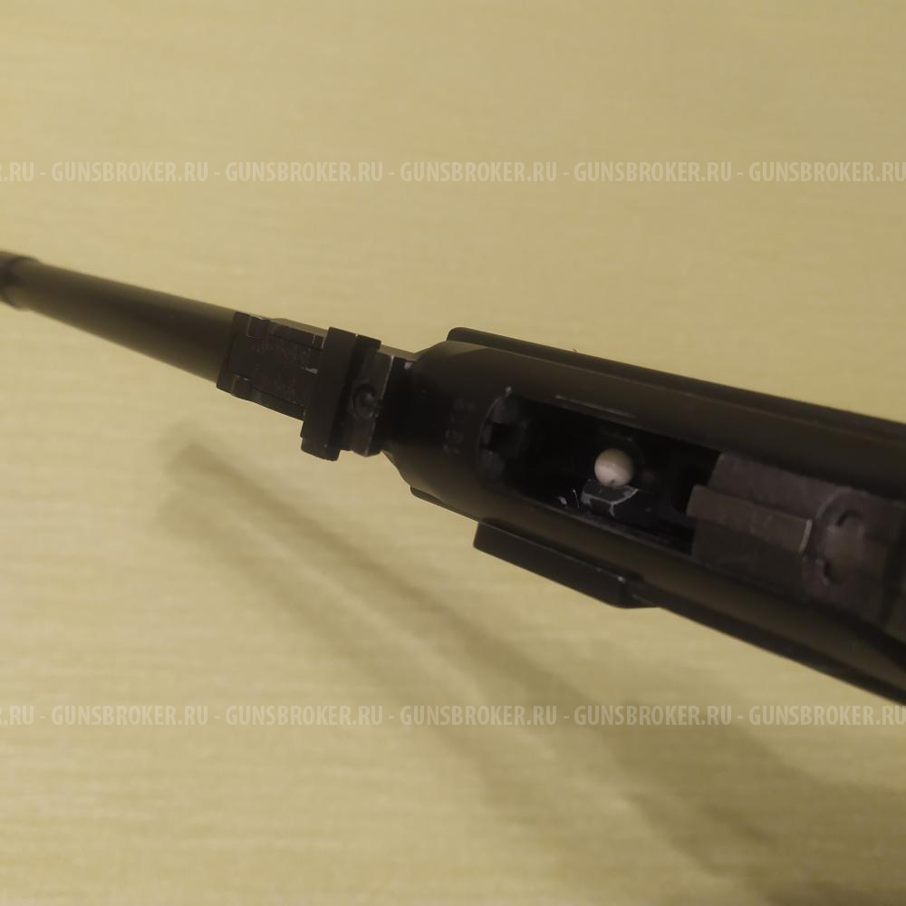 Luger P08 Artillery 8" СТРАЙКБОЛ 6ММ ФИРМА WE, приклад, кобура+троммель