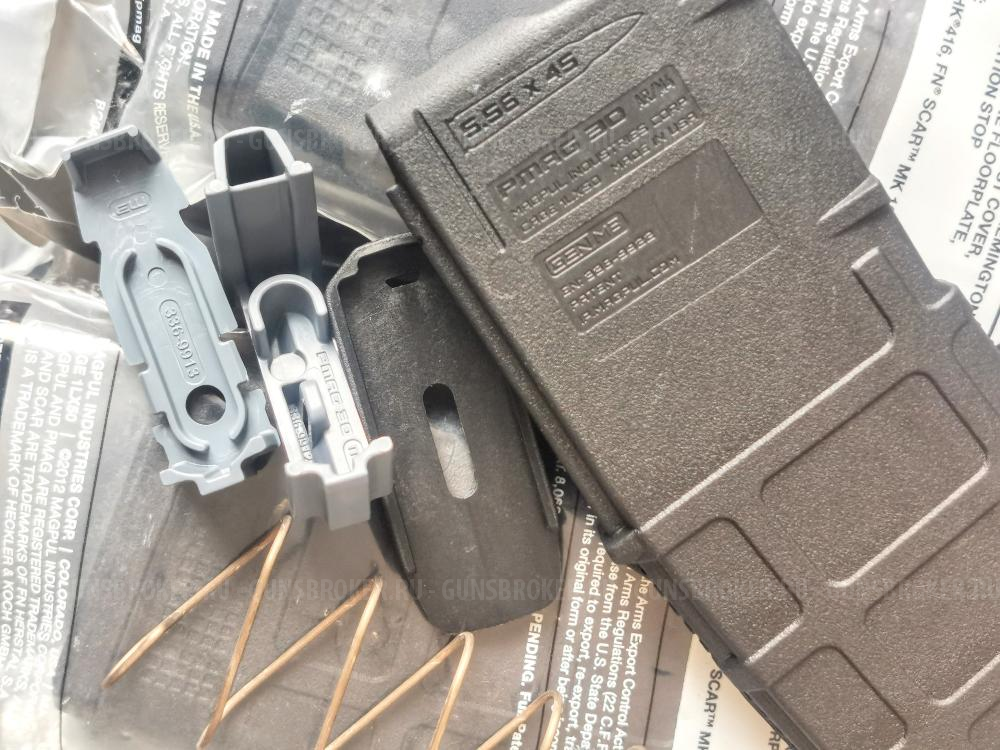 Магазины Magpul PMAG GEN M3 на 30 патронов 5.56x45/.223rem АR15/M4 (MAG557-BLK) 