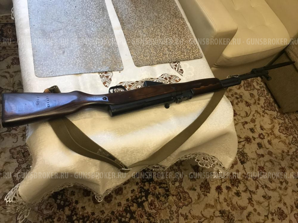 Макет массогабаритный карабина СКС