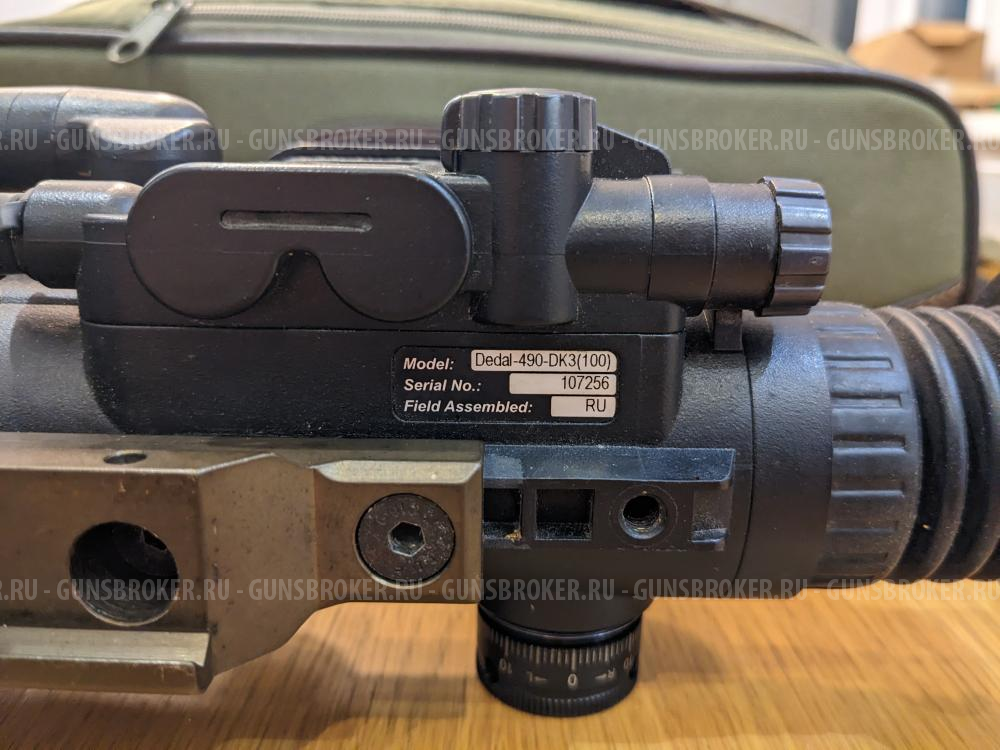 Ночной прицел ЭОП поколение 3 Dedal 490-DK3(100)