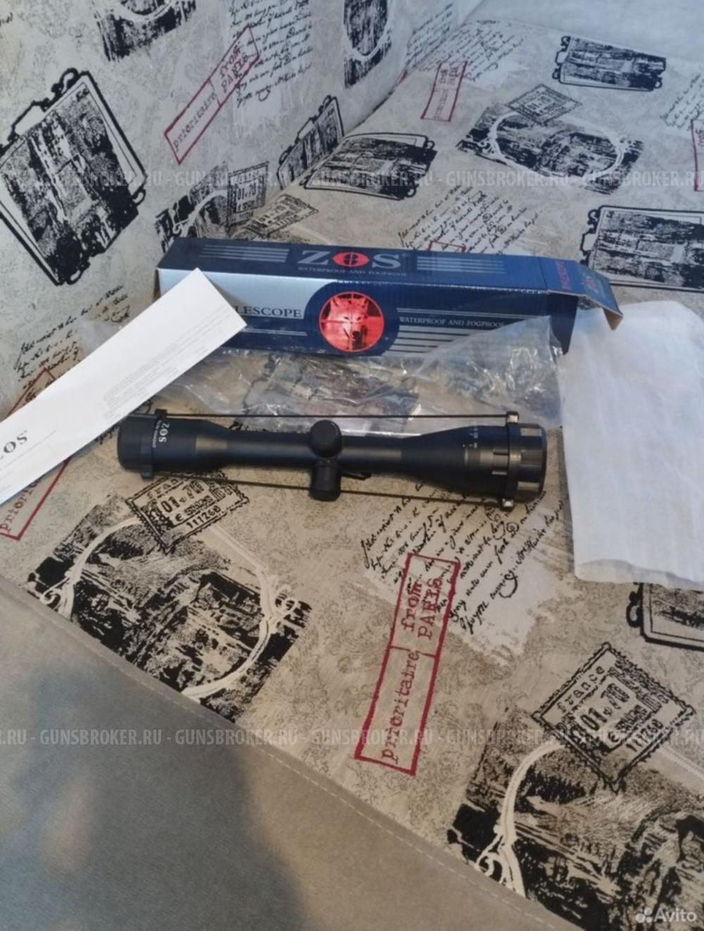 Оптический прицел ZOS 10X42 AO HQ 408 (крест)