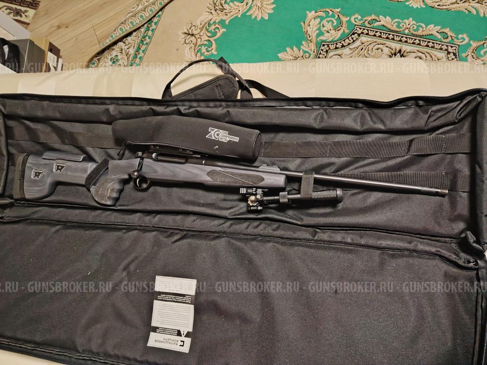 ORSIS 120 (.308 Win) в ложе Mastergun + сошки Atlas + банка БРТ
