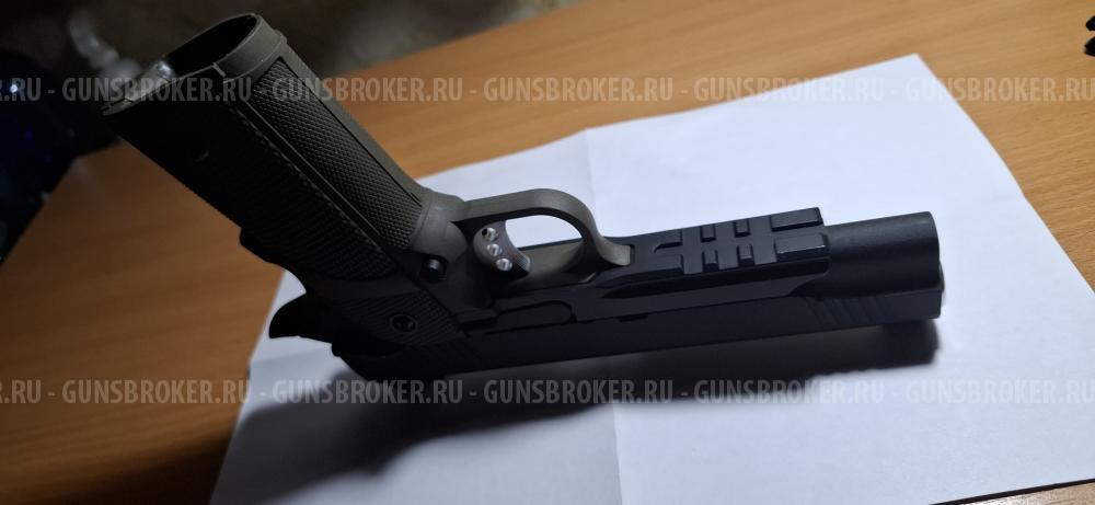 Пистолет пневм KP-05.GAS M1911 COLT GBB Hi-Capa 6" GAS ODG (KJW)