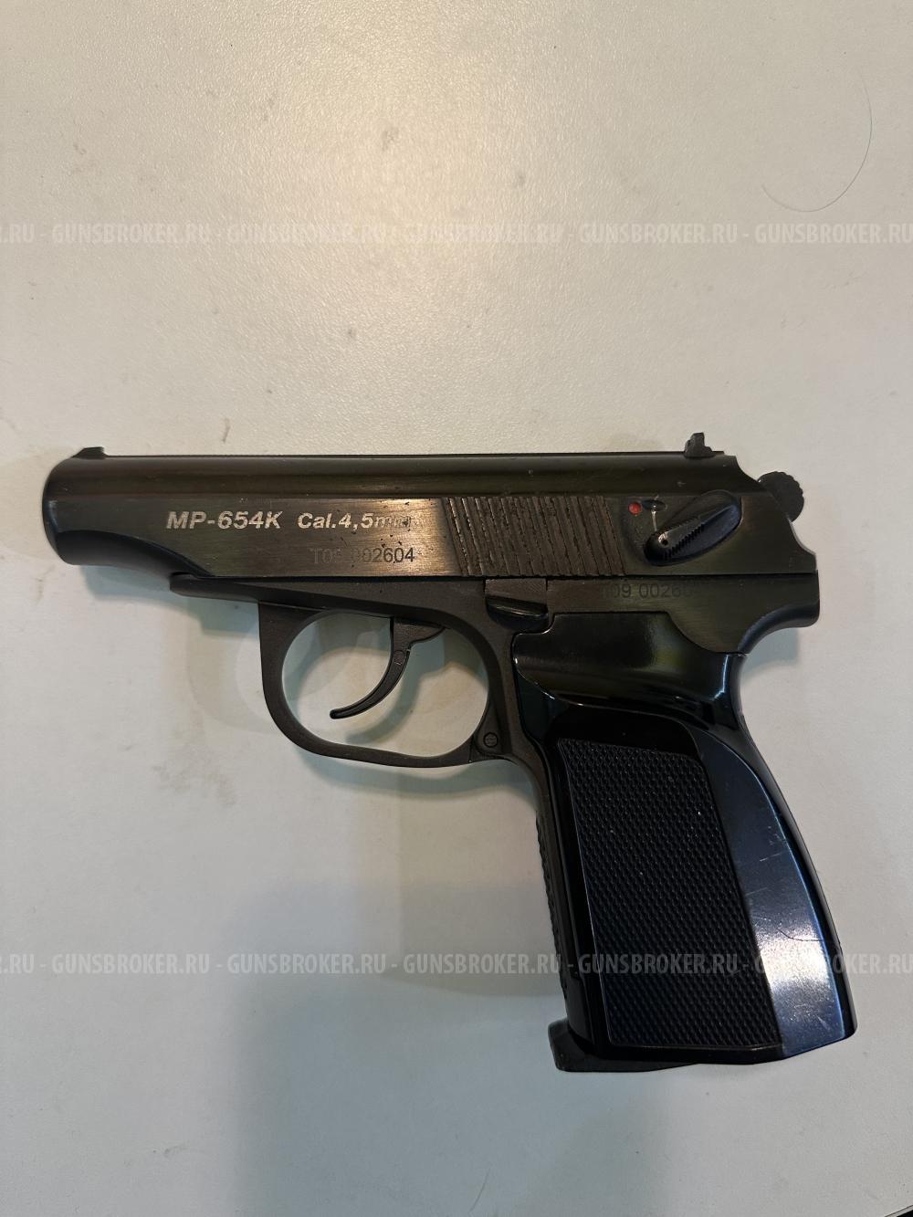 Пневматический пистолет Байкал MP 654 К 2009г