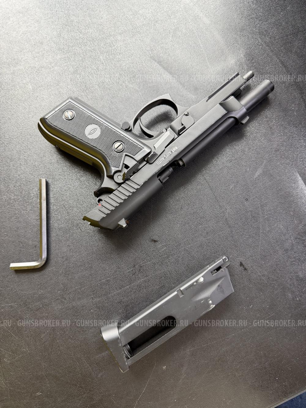 Пневматический пистолет Gletcher BRT 92FS Auto (Beretta 92)