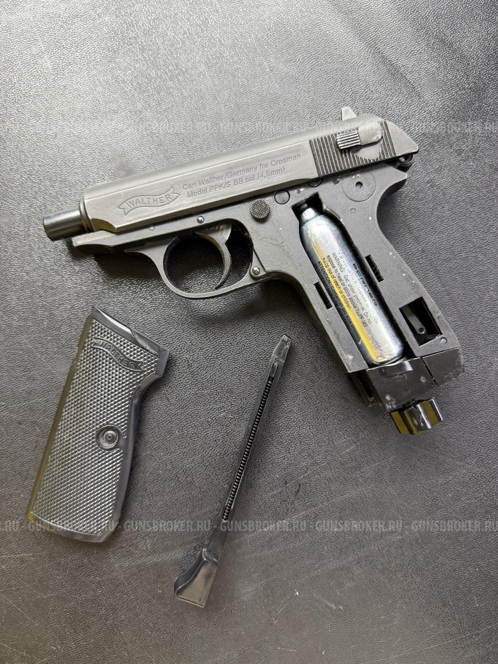 Пневматический Umarex Walther PPK/S