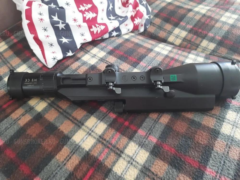 Продам прицел Zeiss с дальномером, на кронштейне blaser