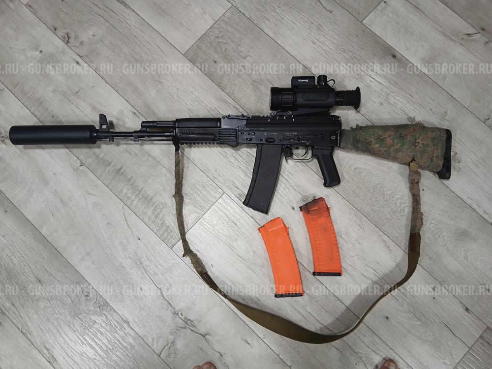 Сайга 223 415 стволс дтк BRT ,крышка ствольной коробки цельная с планкой пикатин 
